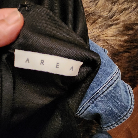 AREA Black Long Sleeve Top - Picture 4 of 10